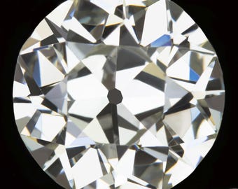 3.78Ct Old European Cut Diamond Gia Certified J Vs2 Vintage Loose Natural Estate (24716)