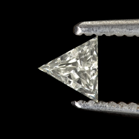 Trillion Cut Diamond Loose Natural Triangle Shape Geometric