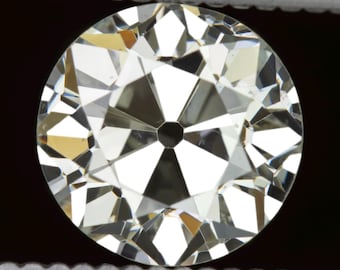 2.72Ct Old European Cut Diamond Gia Certified O-P Si1 Loose Natural Vintage (24880)