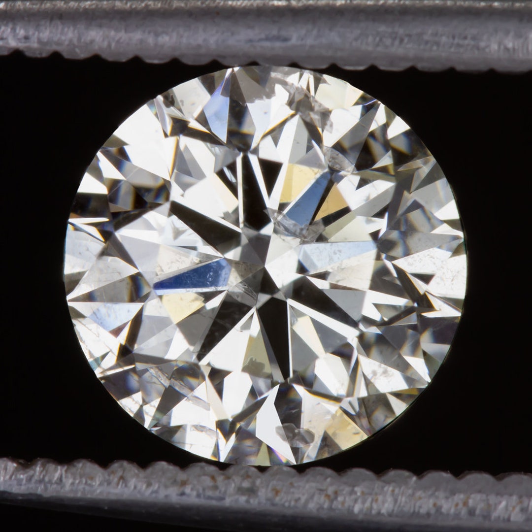 2.07ct Very Good Cut J Si Diamond Round Brilliant Cut Loose - Etsy