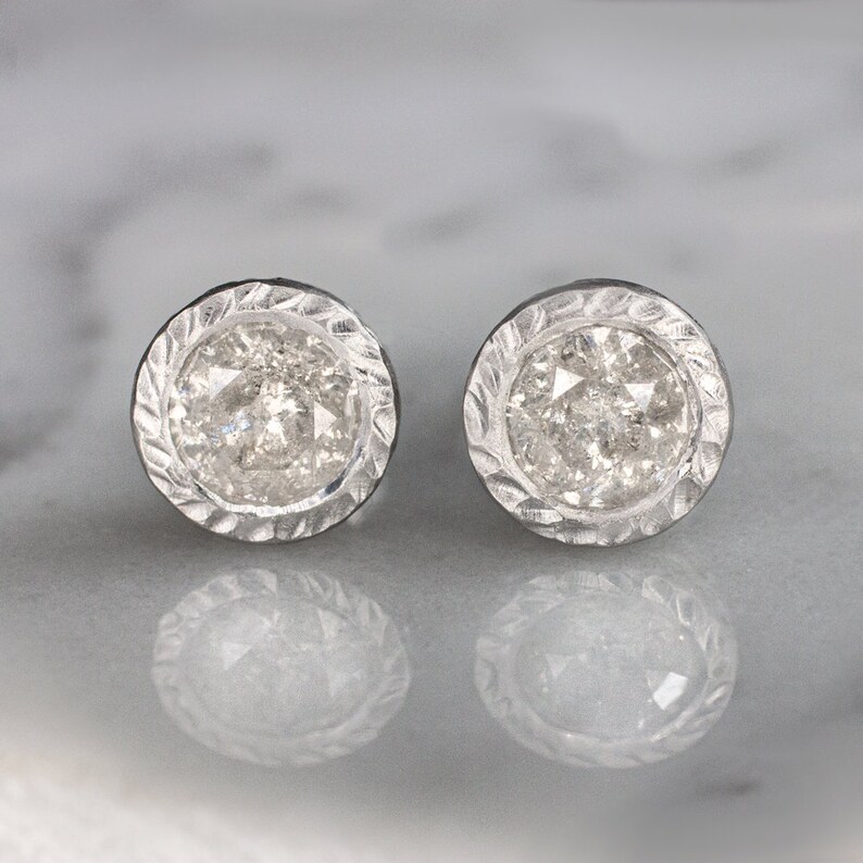 natural diamond stud earrings