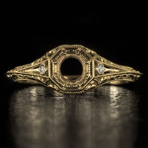 14k rose gold filagree ring - Etsy 日本