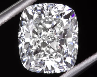 1.5Ct Lab erstellte Diamant F Vs2 Igi zertifizierte längliche Kissenform lose geschnitten (lg-dia-lcush-1.5-fvs2)