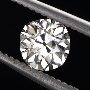 1 Carat Old Mine Cut Diamond Gia Certified K Si1 Antique Loose Natural Cushion (21164)