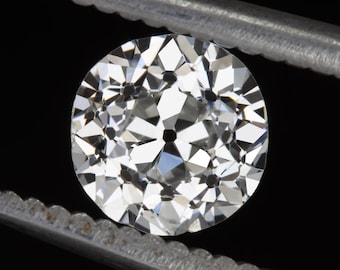 1,17 ct Stary diament w szlifie europejskim z certyfikatem Gia I Si1 Vintage Loose Natural Estate (19483)