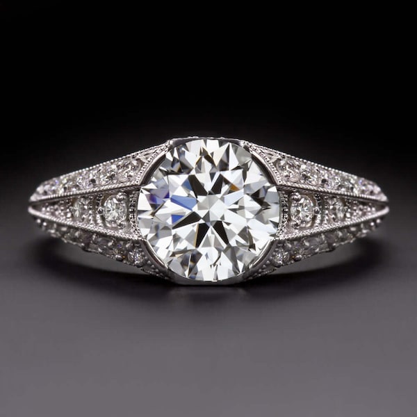 Lab Created Diamond Rings Etsy