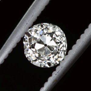0.72Ct Old Mine Cut Diamond J Si1-Si2 Antique Natural Engagement Loose Estate (24104)