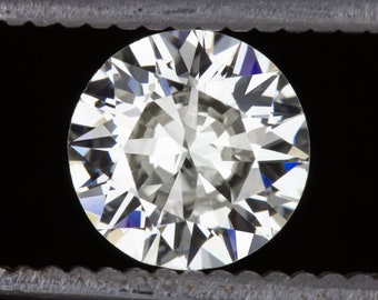 1.04Ct Zertifizierter H Si1 Diamant 6,85 mm Lose Rund Brilliantschliff Natürliche Erde abgebaut 1Ct (18543)