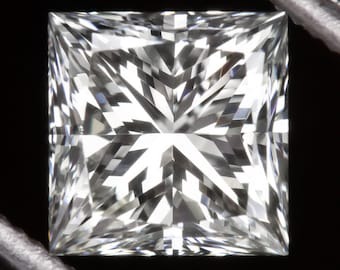 2 Carat Lab Erstellt Diamant F Vs2 Igi Zertifizierte Princess Cut Quadratische Form Lose (LG-DIA-PRIN-2-FVS2)