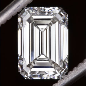 2.5Ct Lab Created Diamond F Vs1 Igi Certified Emerald Cut Loose Step Cut Grown (lg-dia-ec-2.5-fvs1)