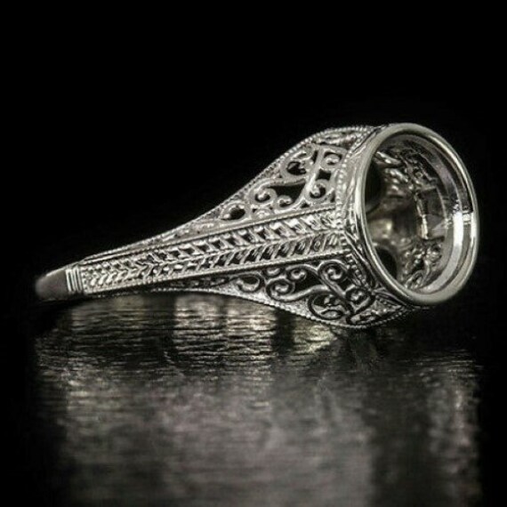 Filigree bezel best sale setting