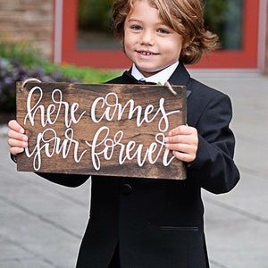 Ring Bearer Sign