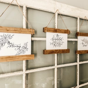8x10 Be Brave Be Strong Be Beautiful Prints (Set of 3)
