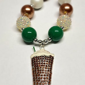 Iced Coffee Necklace
