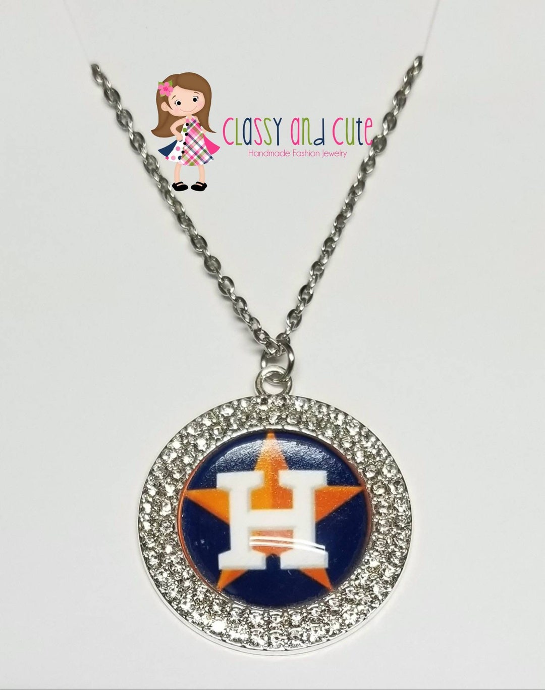 Astros Chain Necklace Etsy