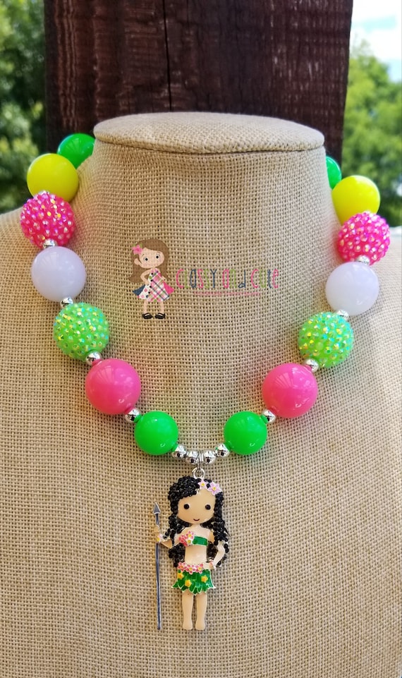 Hula girl necklace deals