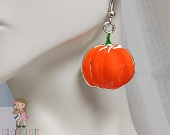 Pumpkin Earrings