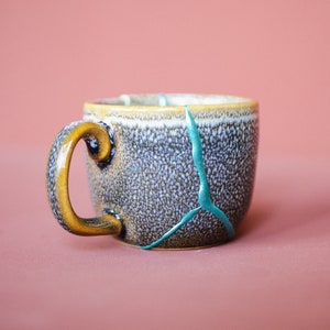 Kit Kintsugi fai da te con 2 colori, regalo per la festa della mamma, kit di riparazione Kintsugi, casa e hobby immagine 4