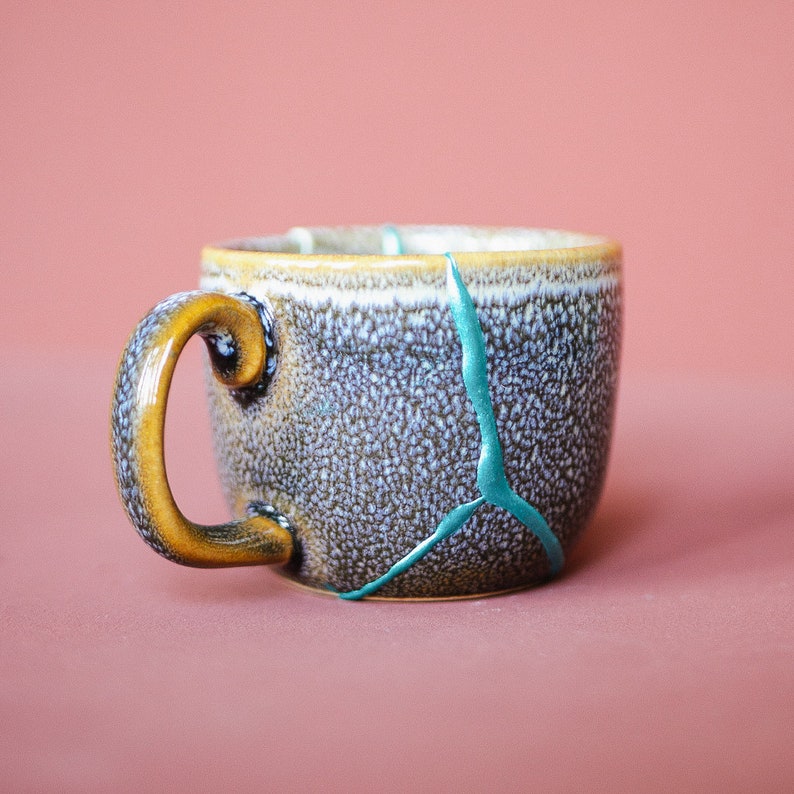 DIY Kintsugi Kit with 2 Colours, Mother's Day Gift, Kintsugi Repair Kit, Home & Hobby image 4