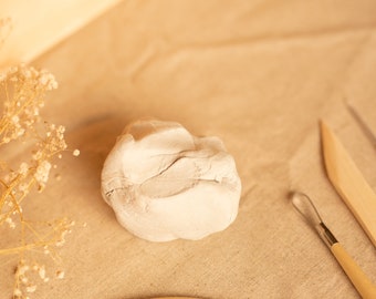 Air Dry Clay White - 500g/1.1lb , Craft Gifts