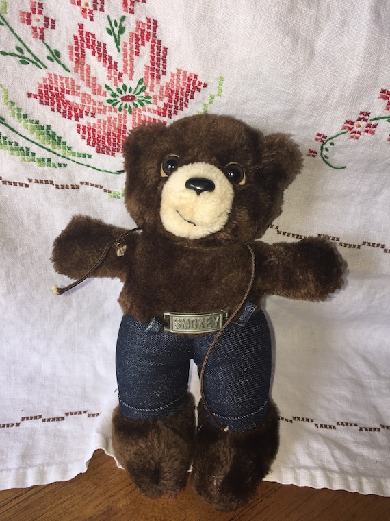 smokey the bear stuffed animal