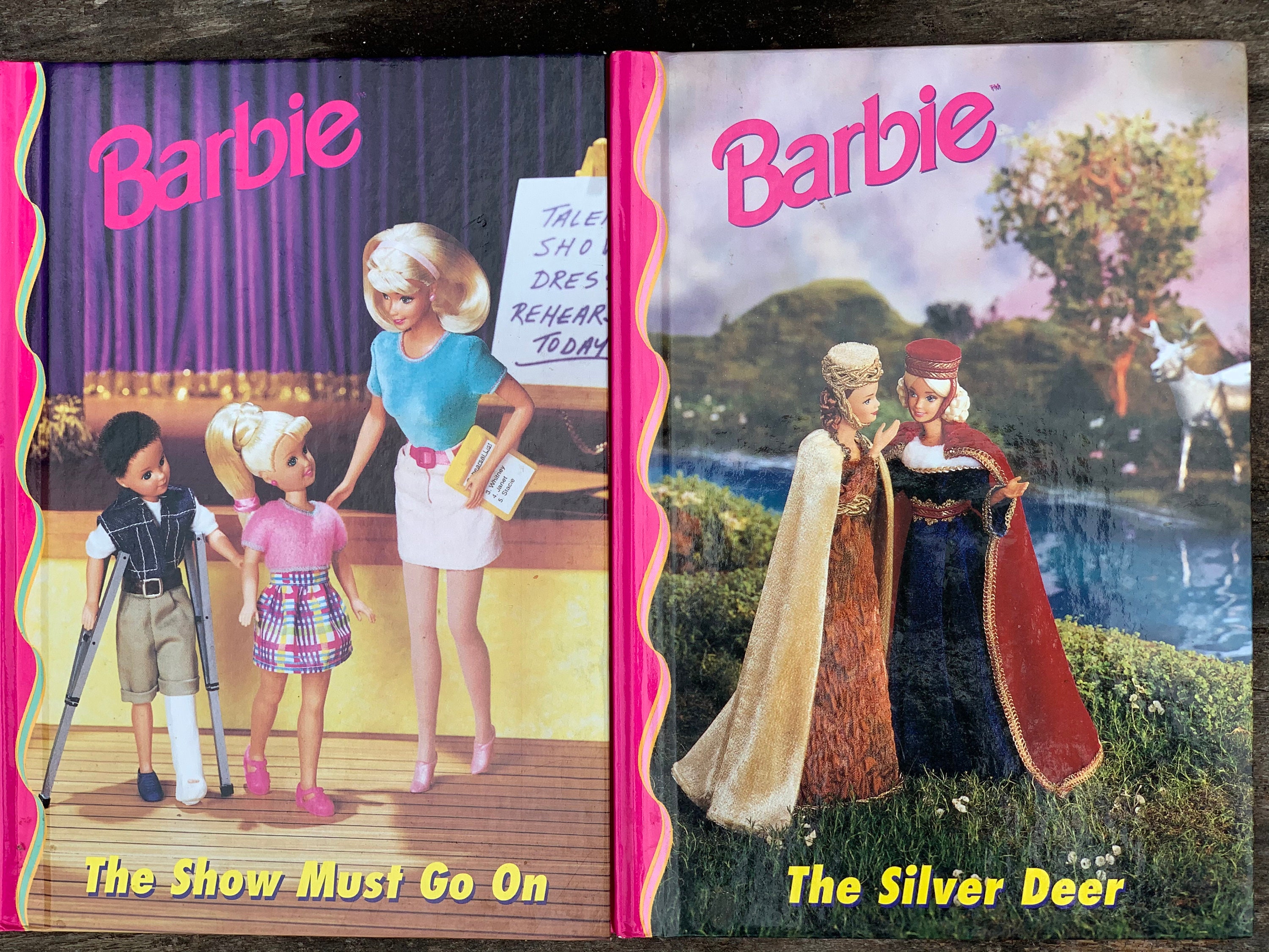 Vintage Barbie books 1998 two vintage Barbie books Etsy
