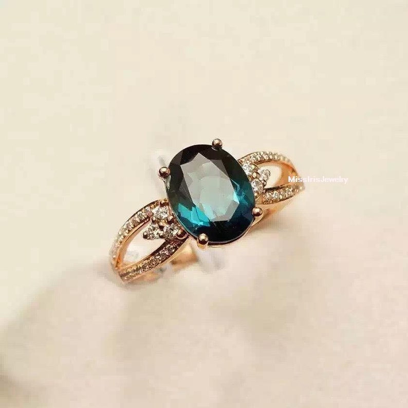 Tourmaline Engagement Ring Etsy Israel