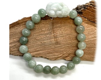 Green Pixiu Jade  Bracelet, Prosperity Bracelet,Pixiu Bracelet,Green Bracelet,Jade Pixiu bracelet,Man , Women Bracelet, Luck,Money Bracelet