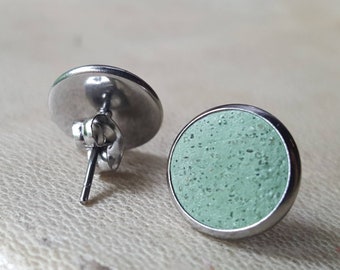 Sterling Silver Memorial Cremation Ash Threader EarringsCremation EarringsPet Ash Memorial JewelryMore than 80 Colors