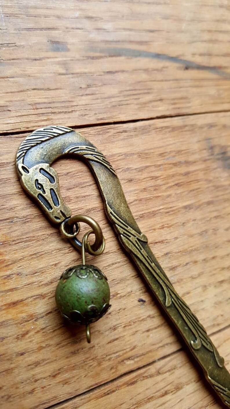 Swan Page Keeper Memorial Bead Swan Horse Page Keeper Book Mark Swan Memorial Bookmark Horse Swan Book Mark Horse Book Mark
