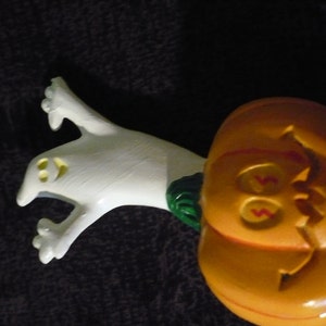 Halloween Ghost and Pumpkin image 3