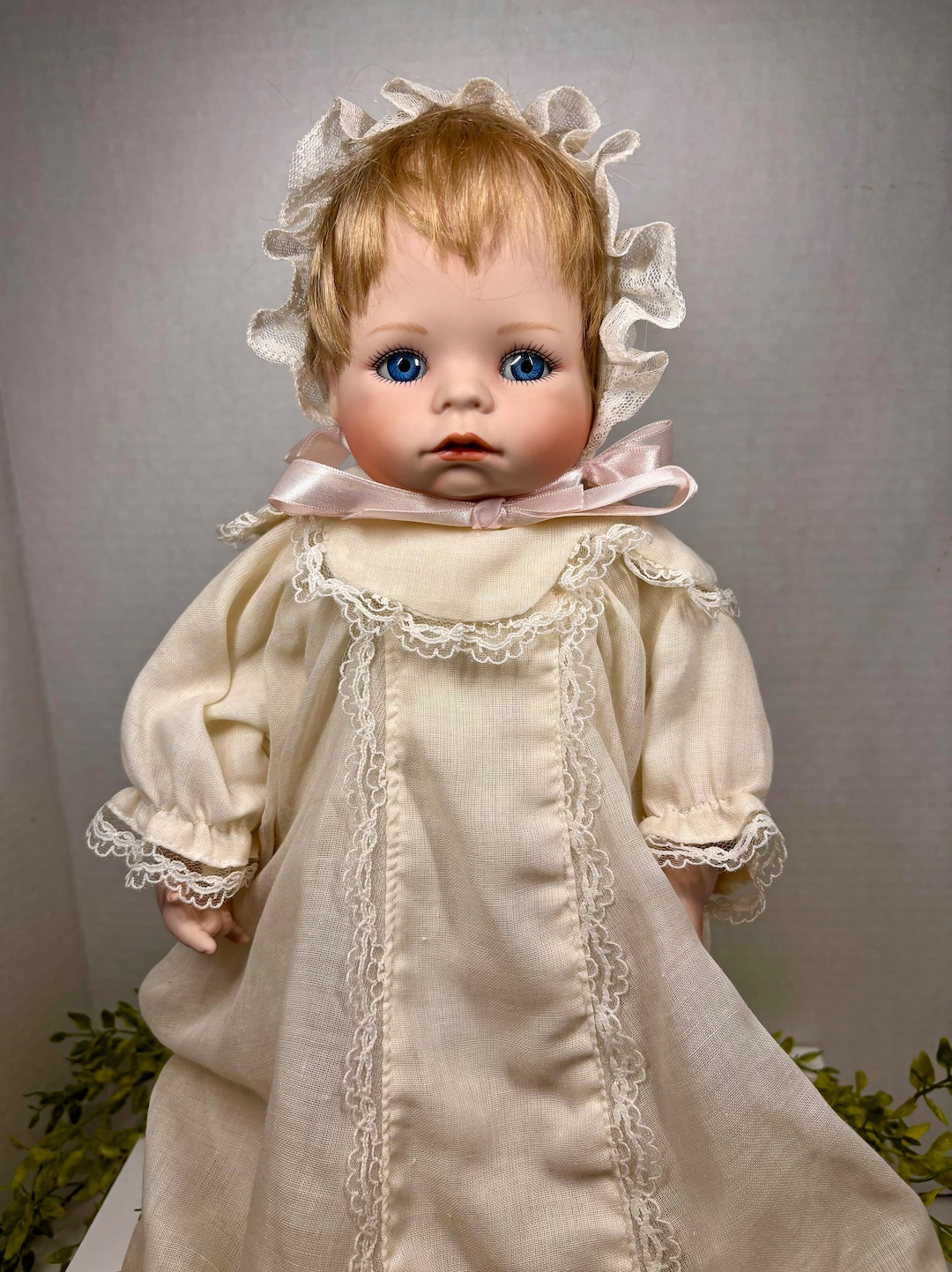 Theo R. Menzenback BEBE Porcelain Baby Doll Vintage 1988 5596B - Etsy