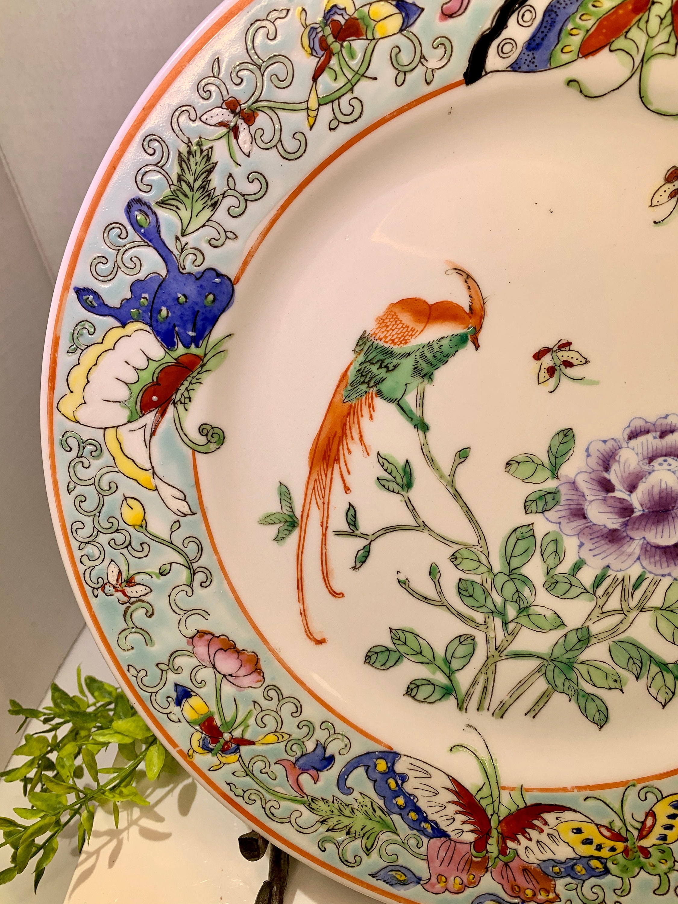 Rare and Beautiful Macau Porcelain Japanese Vintage Plate - Etsy