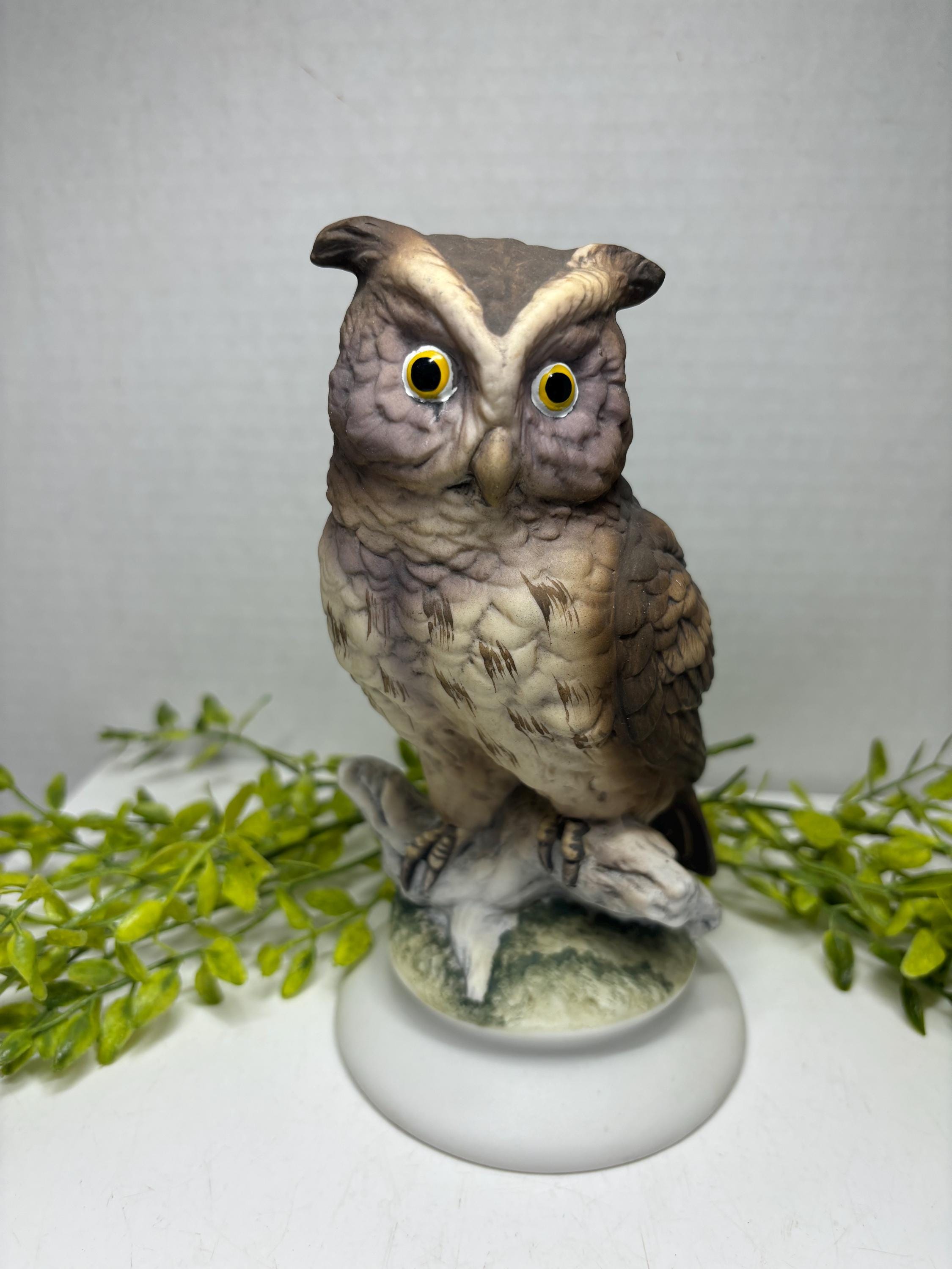Lefton Owl KW 866 porcelain