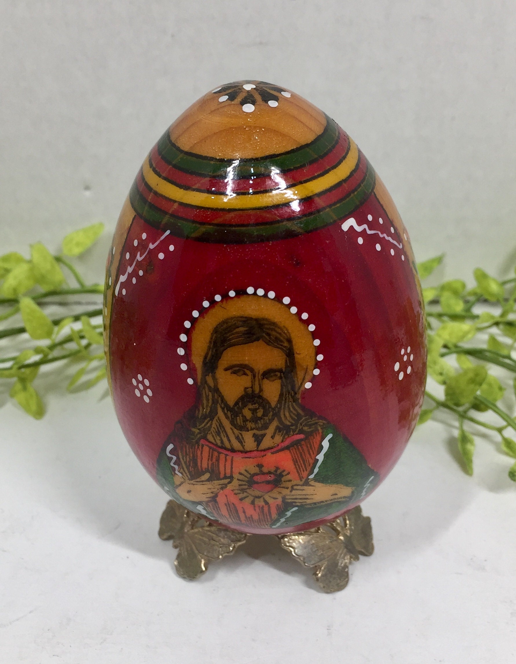 Russian lacquer egg - Etsy 日本