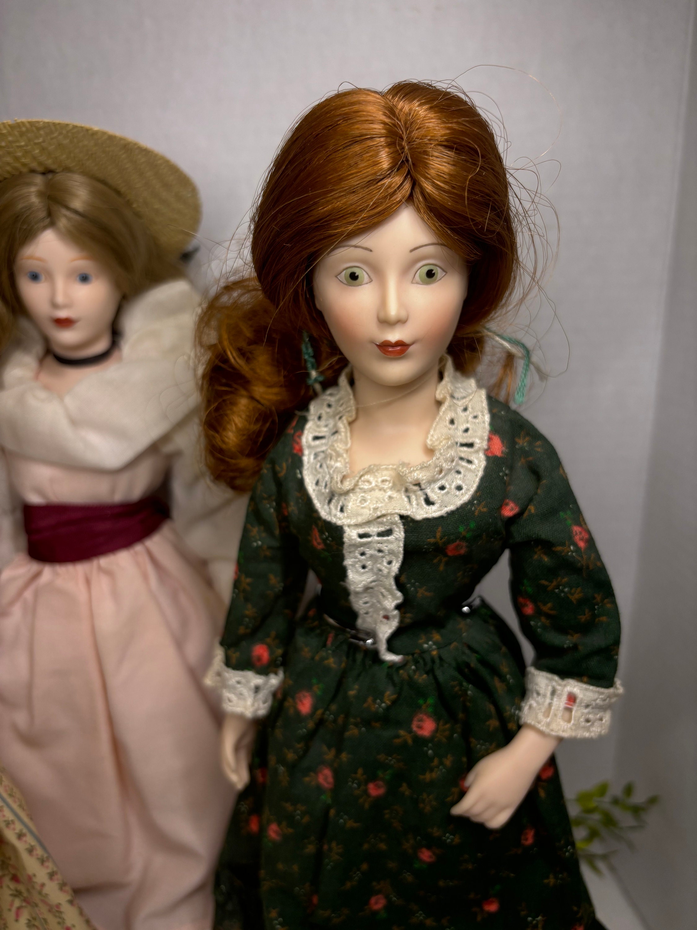 Franklin Mint Heirloom Dolls Little Maids of 13 Colonies 1980s Lot