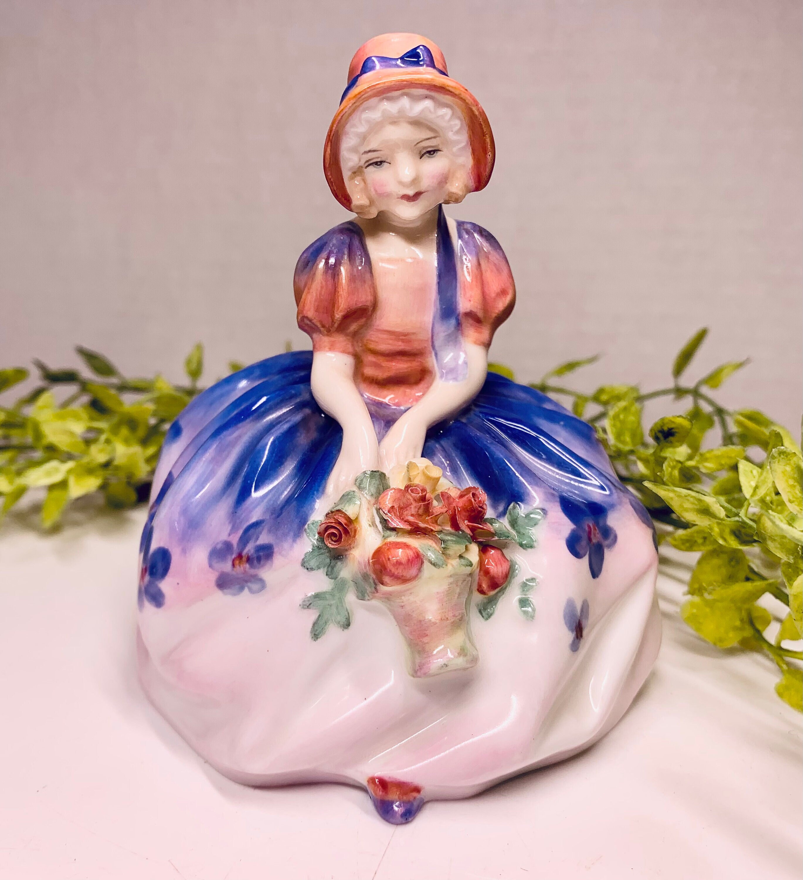 Vintage Royal Doulton Bone China Figurine “ Monica” HN 1467