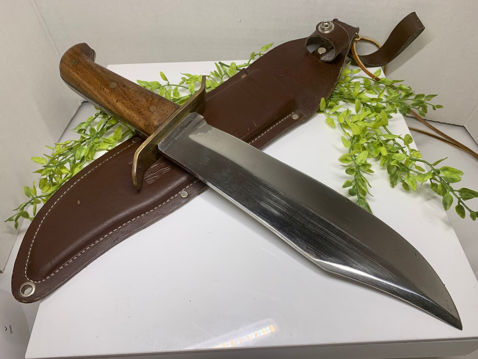 Vintage Pakistan Dagger 14 Knife with Sheath Large Hunting Etsy