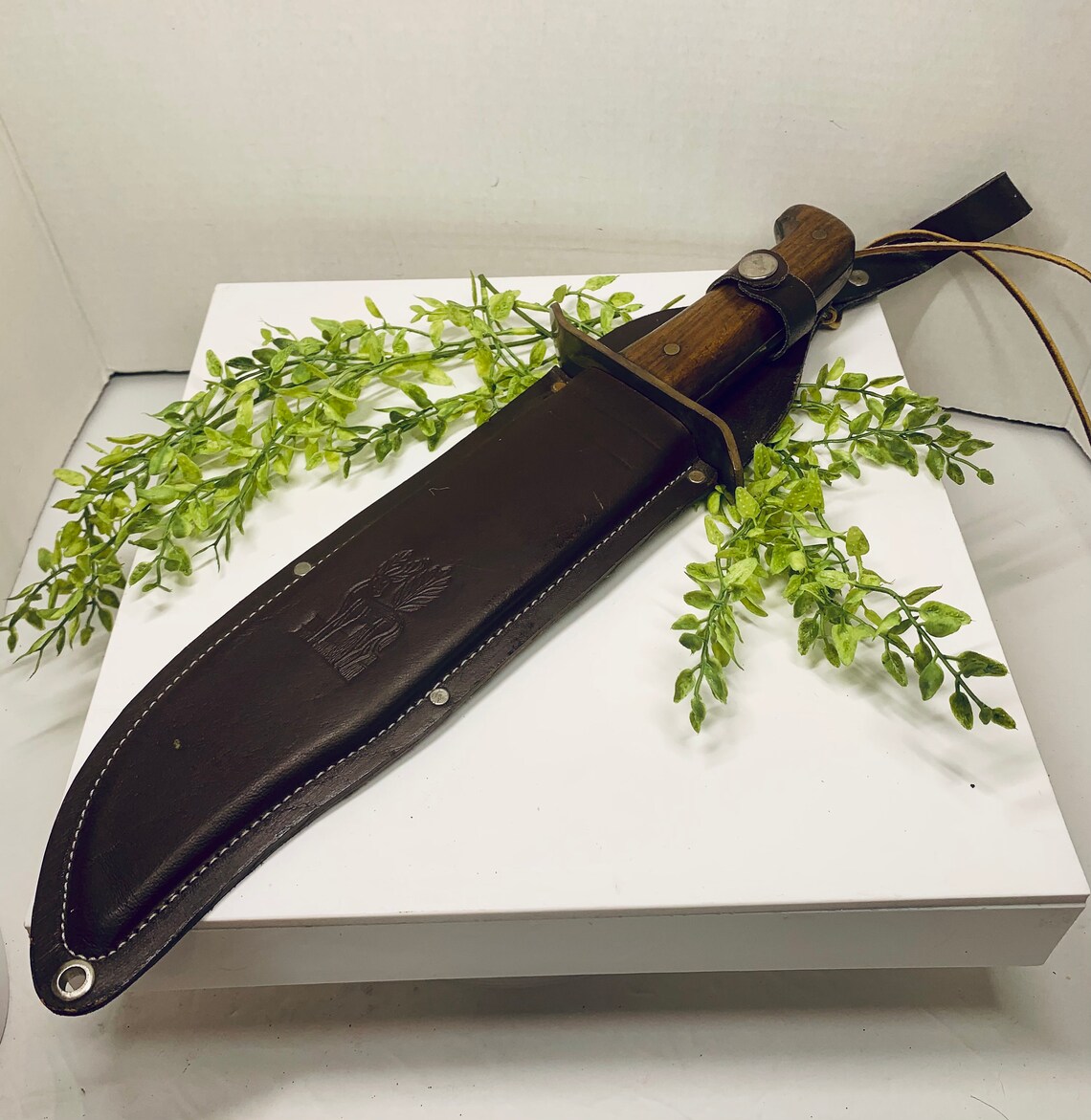 Vintage Pakistan Dagger 14 Knife with Sheath Large Hunting Etsy