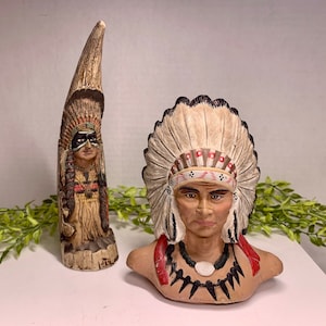 Indian Chalkware - Etsy