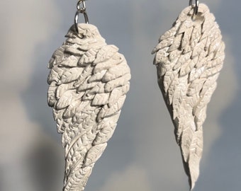 Angel Wings Crystal Earrings