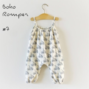 PDF Pattern Boho Romper Babies/Toddlers Premie to 5-6T Instant Download Easy Photo Tutorial image 2