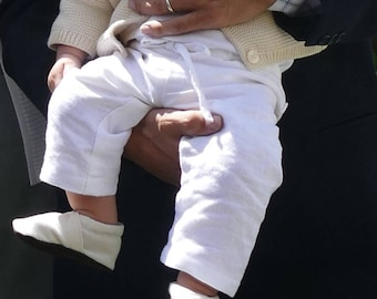 PDF Pattern - Drawstring Slim Fit Pants - With Pockets - Babies/Toddlers - Sizes Newborn to 5-6T - Instant Download - Easy Photo Turorial