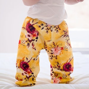 PDF Pattern Boho Harem Pants Babies/Toddlers Sizes Newborn to 5-6T Instant Download Easy Photo Tutorial image 7