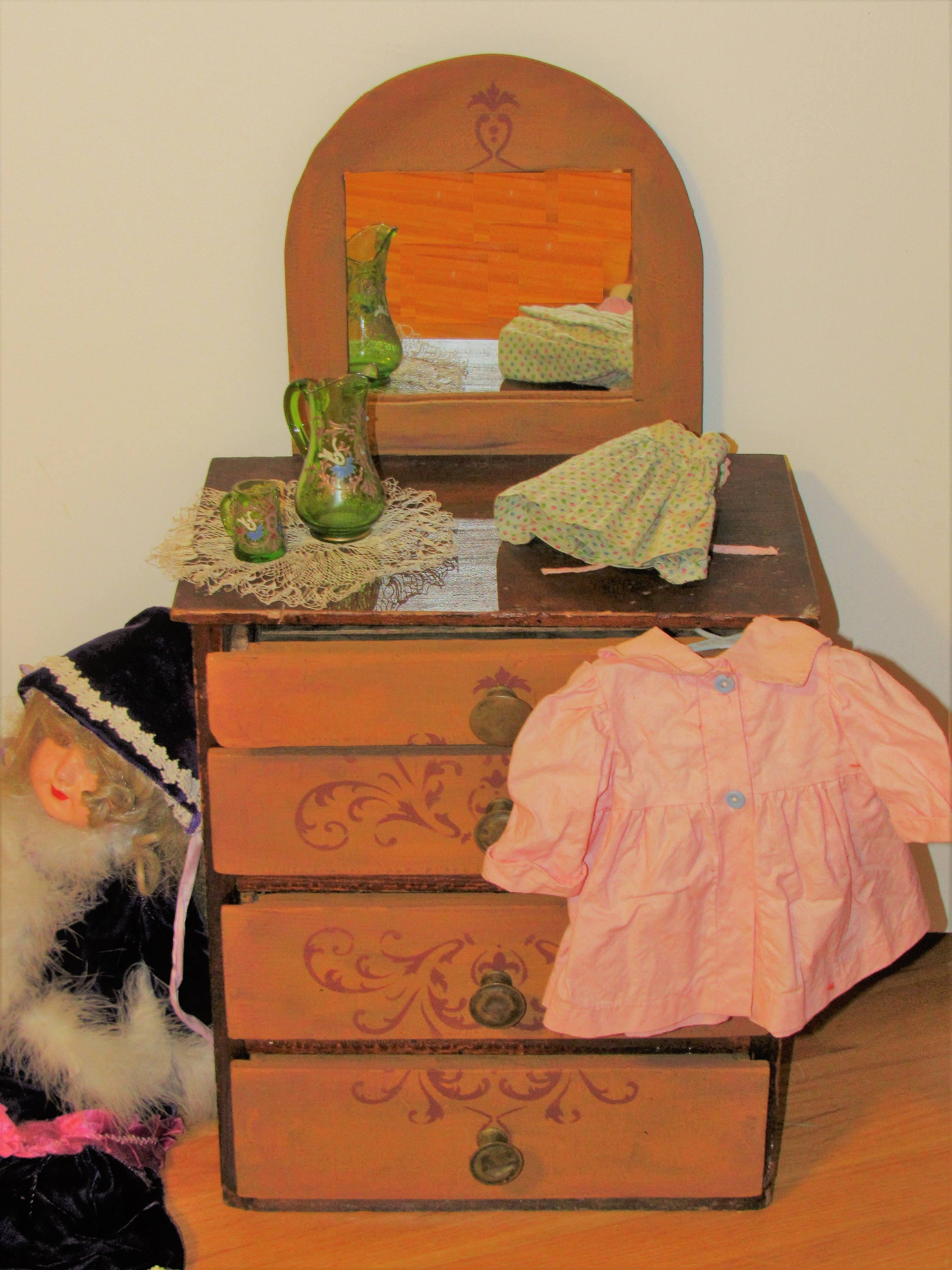 doll clothes dresser