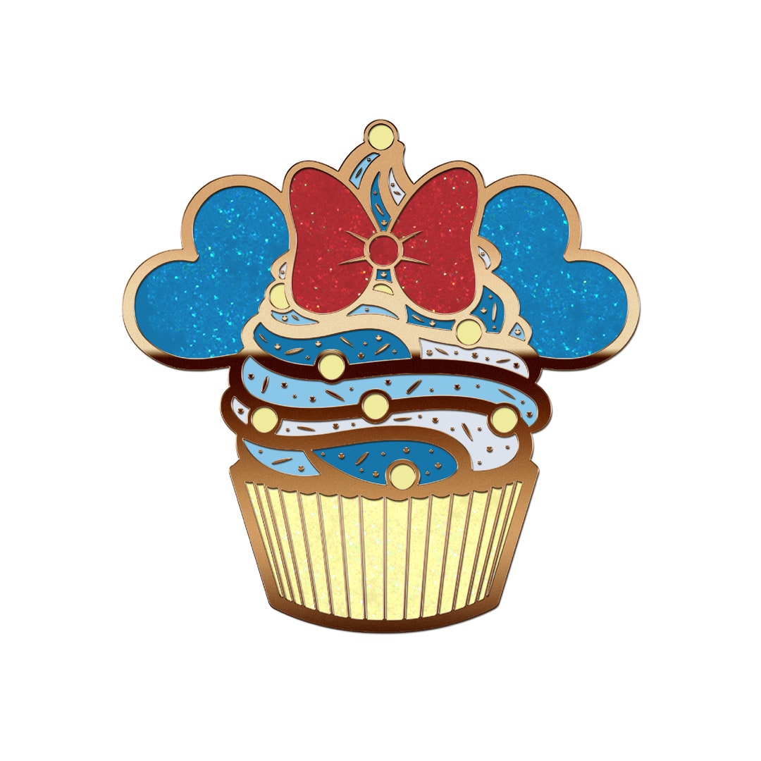 Sweet Apple Cupcake Hard Enamel Pin Fantasy Pin Cupcake Pin Etsy