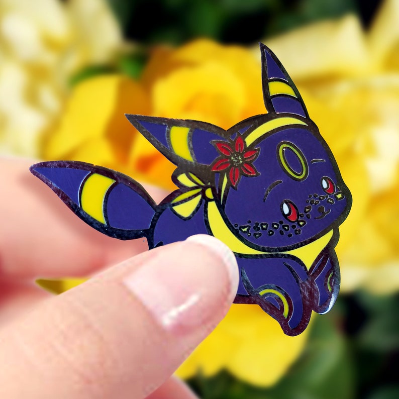 Umbrie Hard Enamel Pin Eeveelution Pin Anime Enamel Pin | Etsy