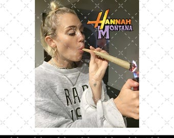 Mileyy C.yruss Smoking Png, Hannah Montana Funny Smoking Png, Funny Smoking Png, Smoking Png, Funny Meme Gift Hannah Montana, Miley Smoking