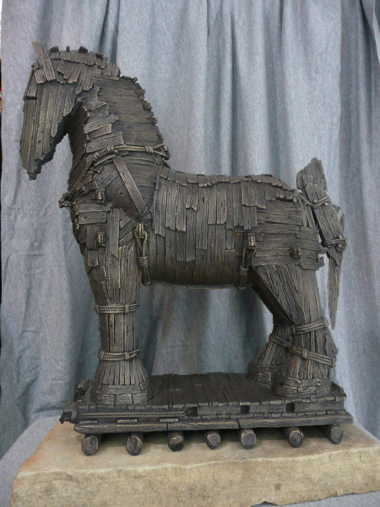 Trojan Horse Bronze Sculpture Etsy