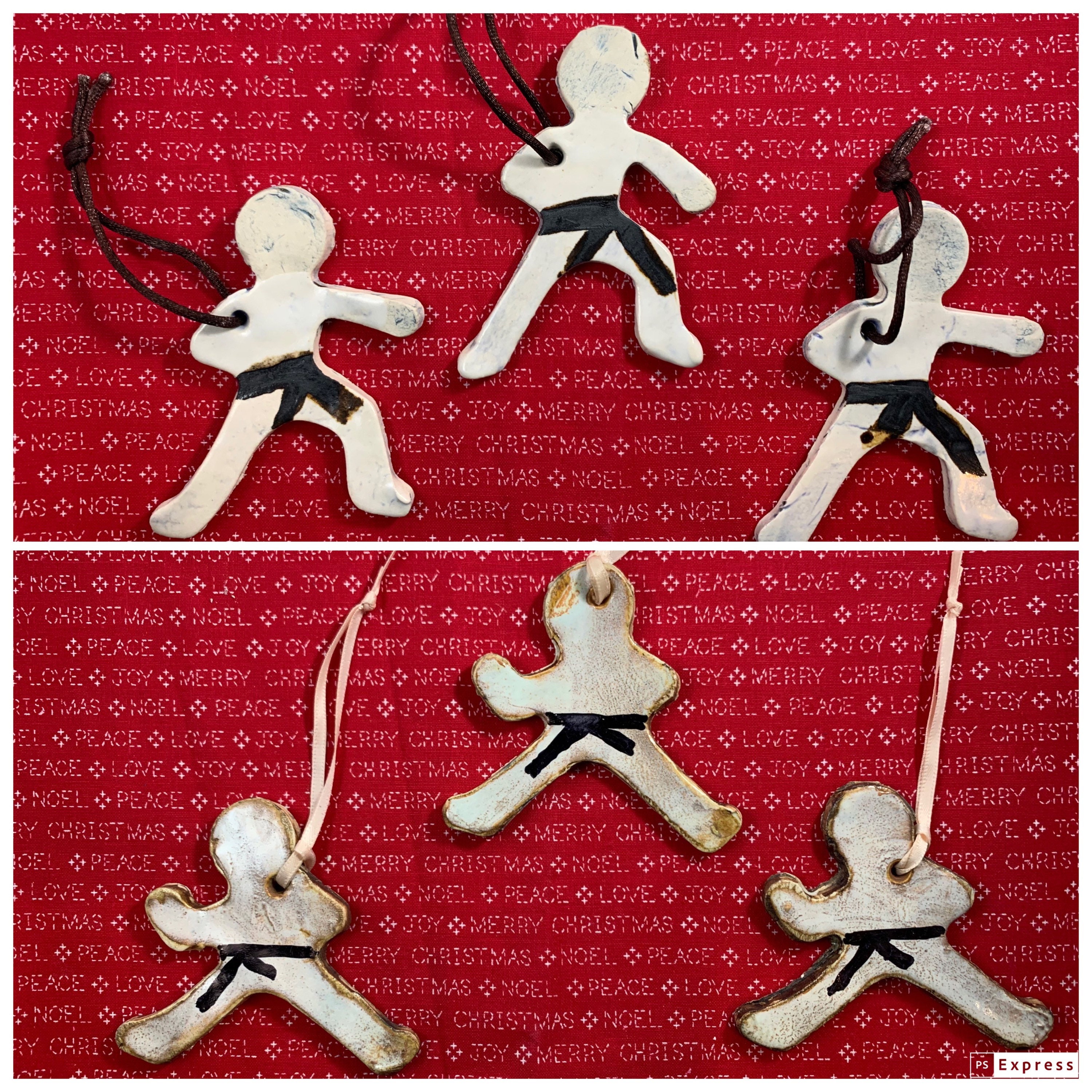 Martial Arts Ornament Taekwondo Judo Aikido Karate Etsy